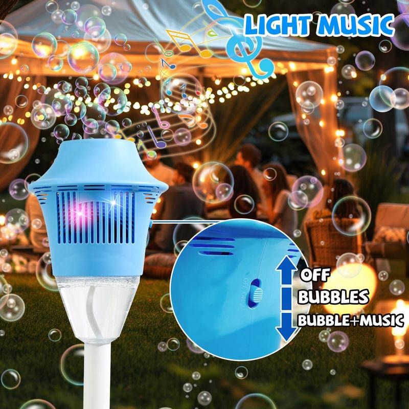 BubbleFun Automatischer Seifenblasenmacher für Kinder, Magisches Seifenspiel, 20.000 Blasen pro Minute, Höhenverstellbar, Tragbar | Lersk