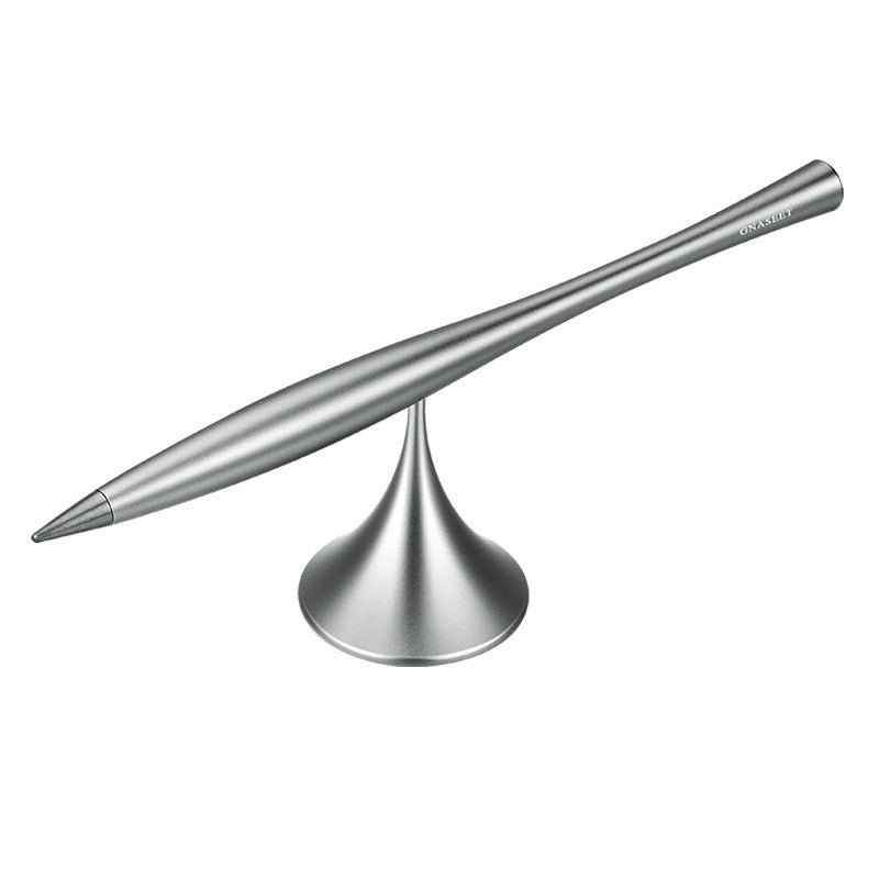 Inkless Eternal Metal Pen With Replaceable Pen Tip, Spinning Base And Smooth Aluminum Shell For Office, Work And Study | Lersk