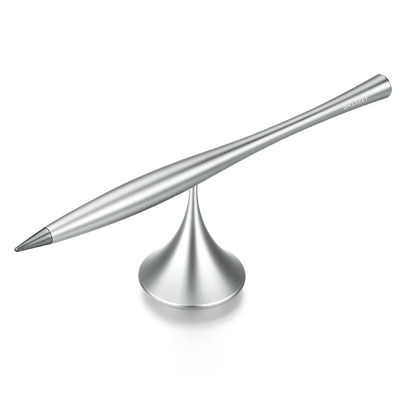 Inkless Eternal Metal Pen With Replaceable Pen Tip, Spinning Base And Smooth Aluminum Shell For Office, Work And Study | Lersk