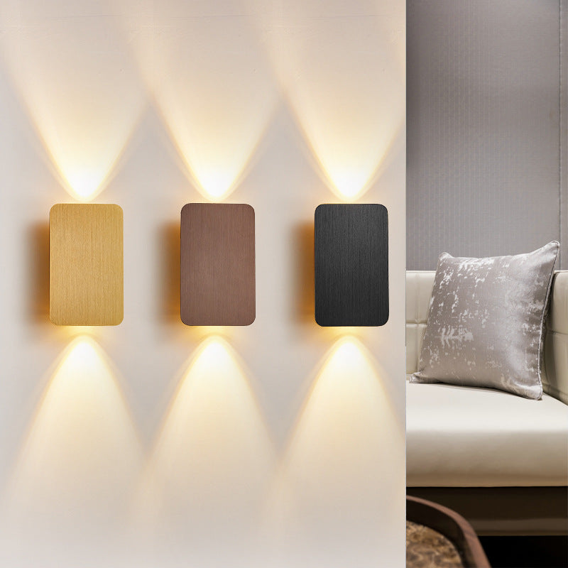LumaRect Indoor Wall Lamp | Rectangular LED Fixture | Lersk