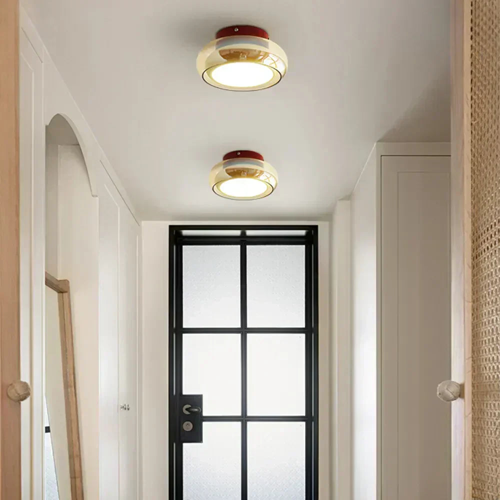 Acryluxe Retro Ceiling Light with Vintage LED Fixture | Lersk