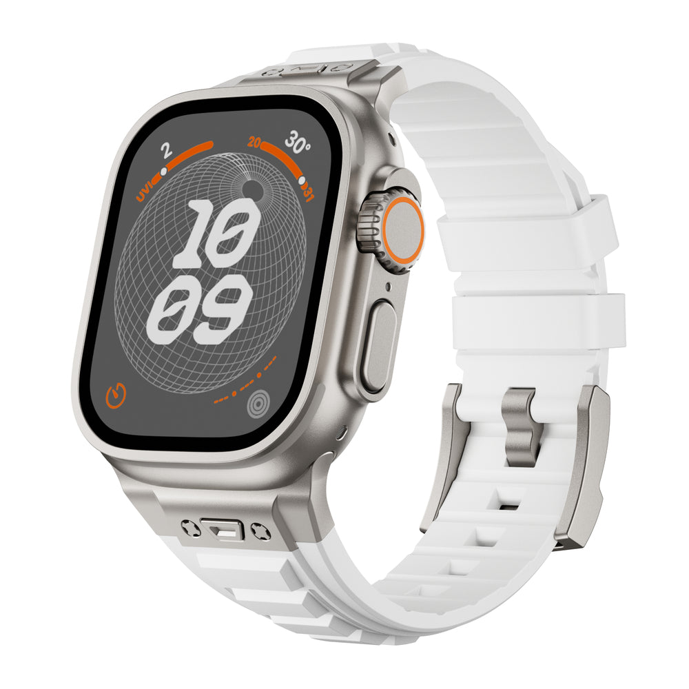 TacFlex | Meget elastisk taktisk silikonerem til Apple Watch | Lersk