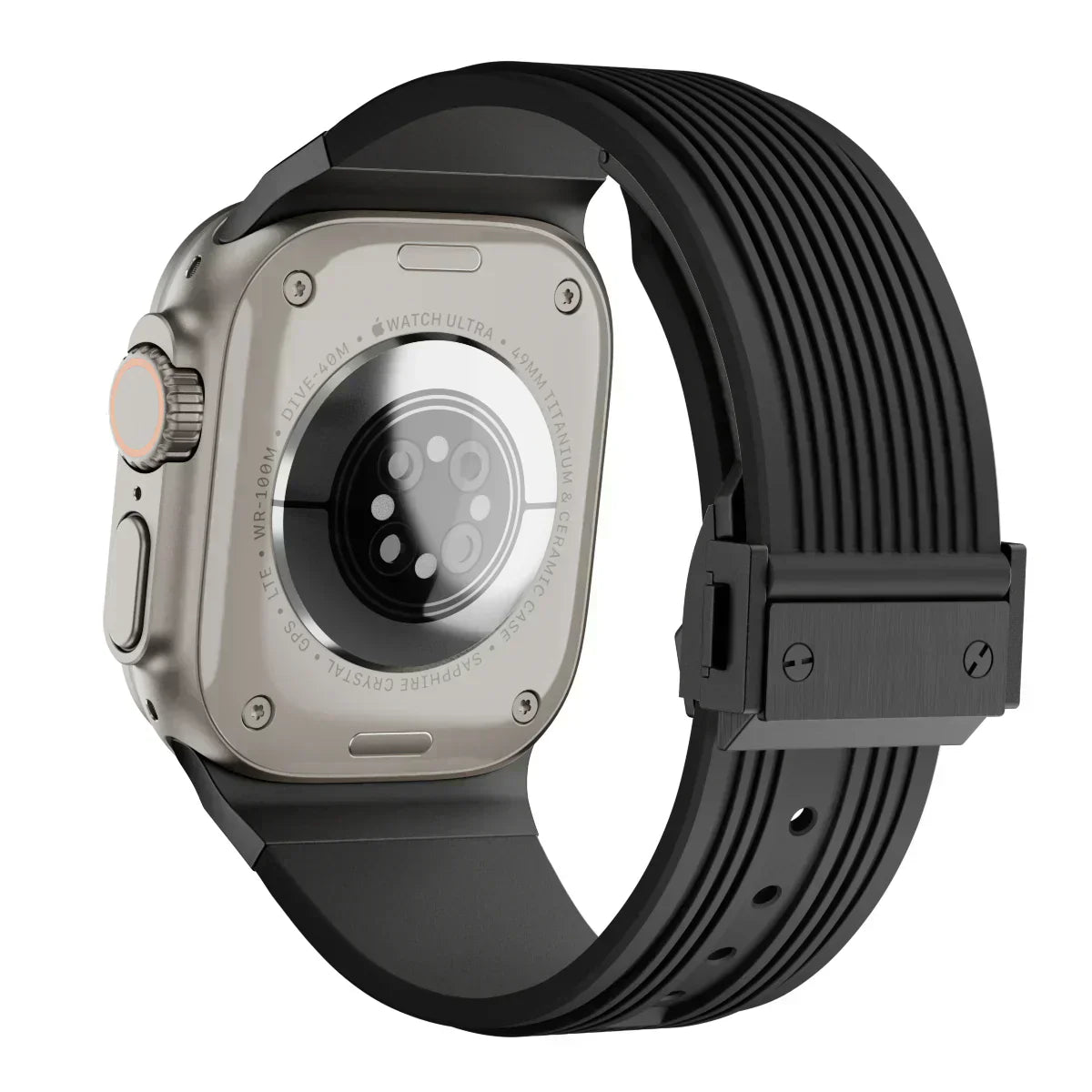 NovaFlex Silikon Kordon Apple Watch 42 ila 49mm Modelleri için | Lersk