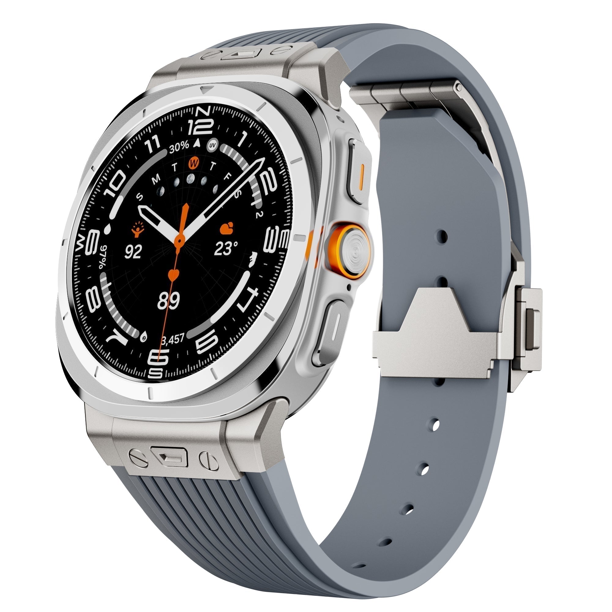 Cinturino in silicone Kirrea design per Samsung Watch Ultra | Lersk