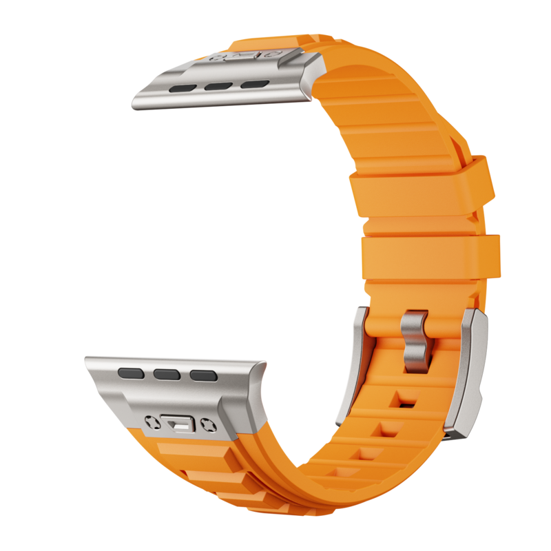 TacFlex | Meget elastisk taktisk silikonerem til Apple Watch | Lersk