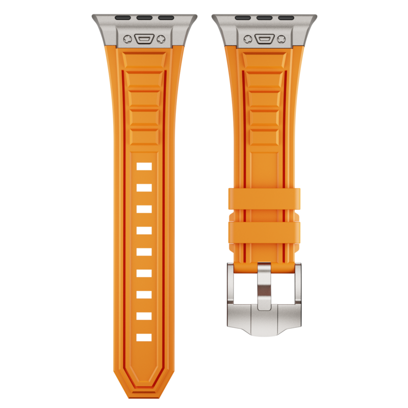 TacFlex | Meget elastisk taktisk silikonerem til Apple Watch | Lersk