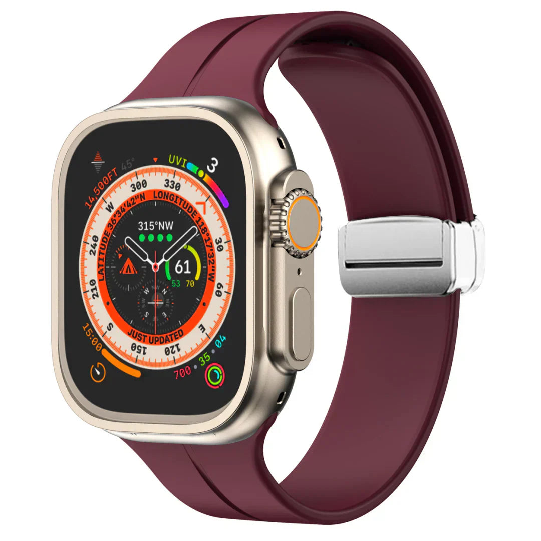 Luma Magnetic Silicone Strap For Apple Watch | Lersk