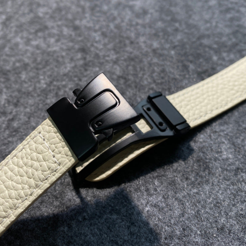 Leather Magnetic Closure Strap for Apple Watch | Lersk