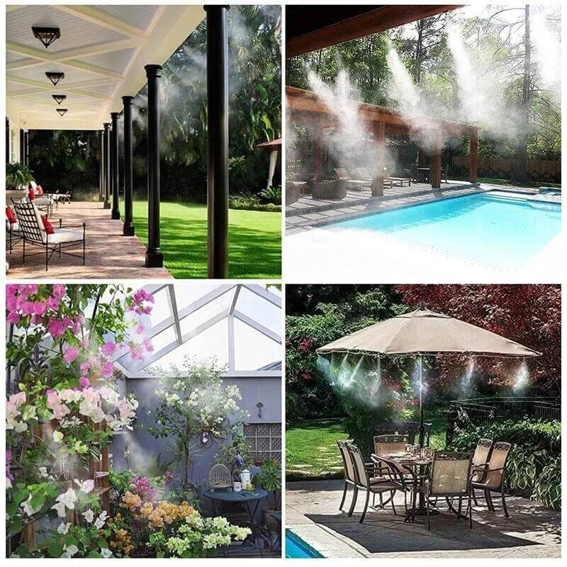 Pro Sprinkler Sett – Smart Hagevanningssystem med Tilpassede Dyser og Vannbesparende Design, 5m–20m Slange | Lersk
