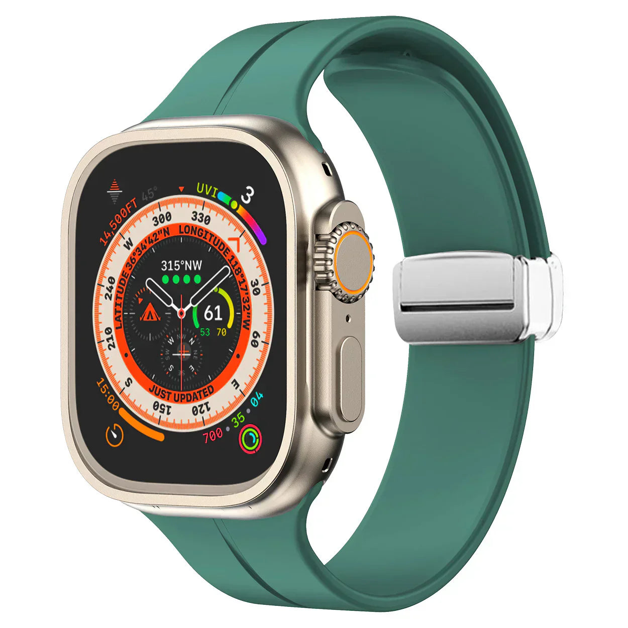 Luma Magnetic Silicone Strap For Apple Watch | Lersk