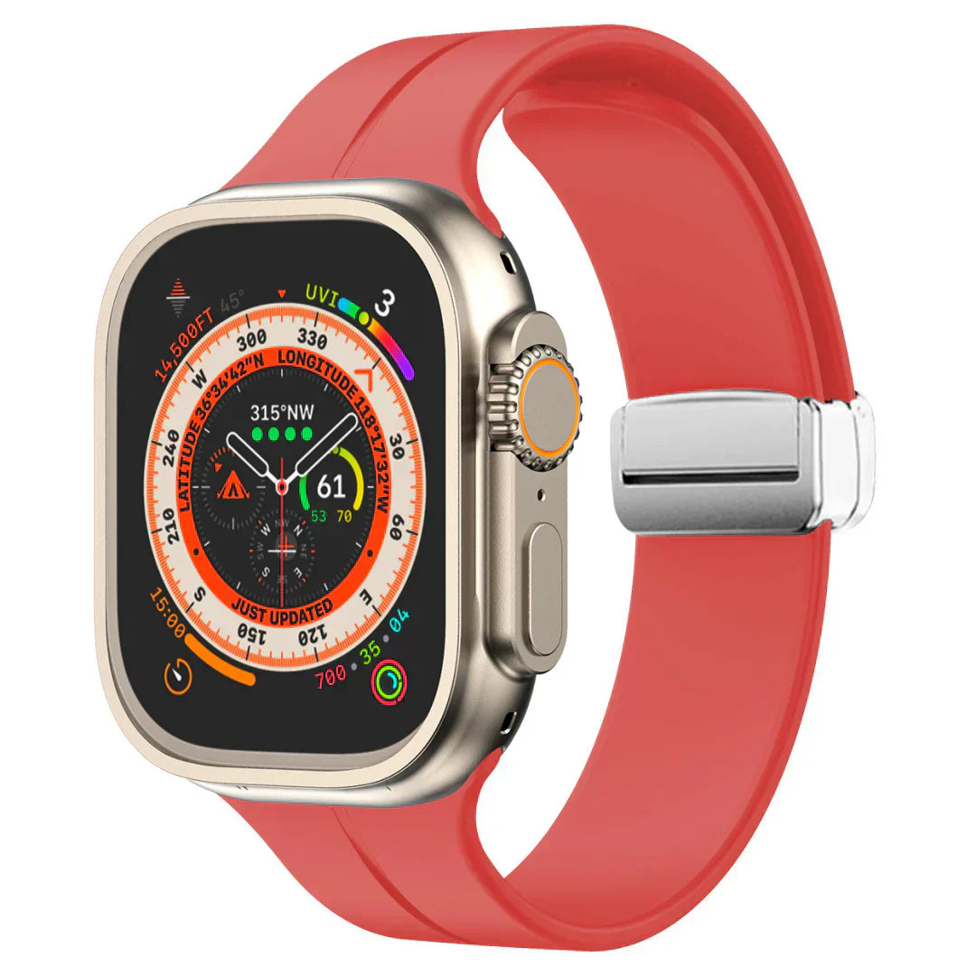 Luma Magnetic Silicone Strap For Apple Watch | Lersk