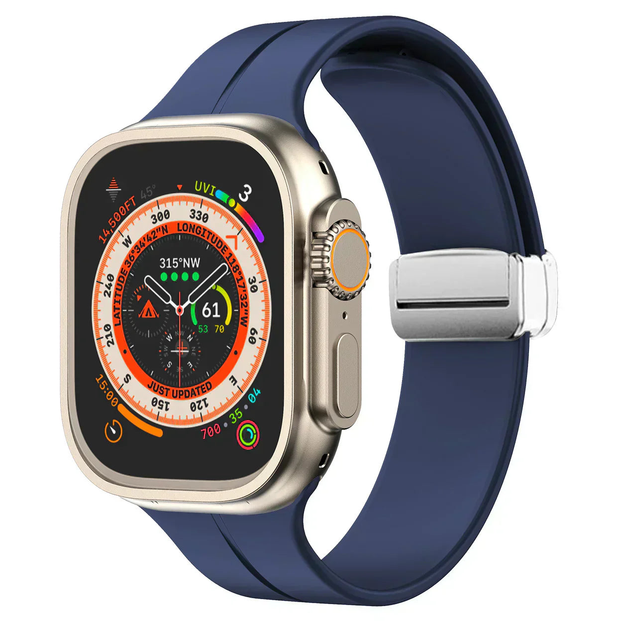 Luma Magnetic Silicone Strap For Apple Watch | Lersk