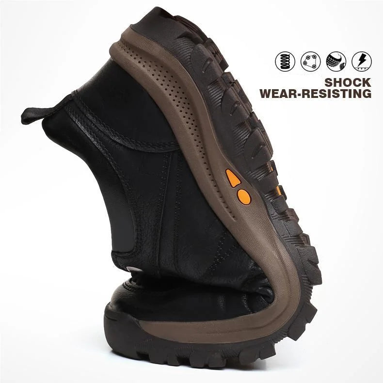 Scarpe da uomo StrideFlex con supporto dell'arco cucito a mano antiscivolo | Lersk
