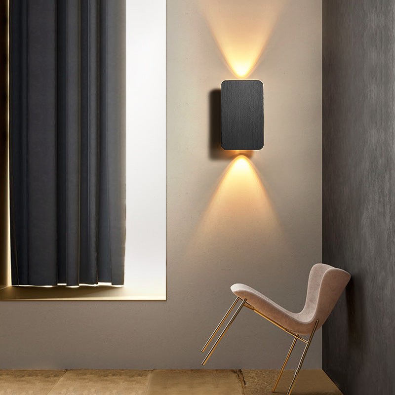 LumaRect Indoor Wall Lamp | Rectangular LED Fixture | Lersk