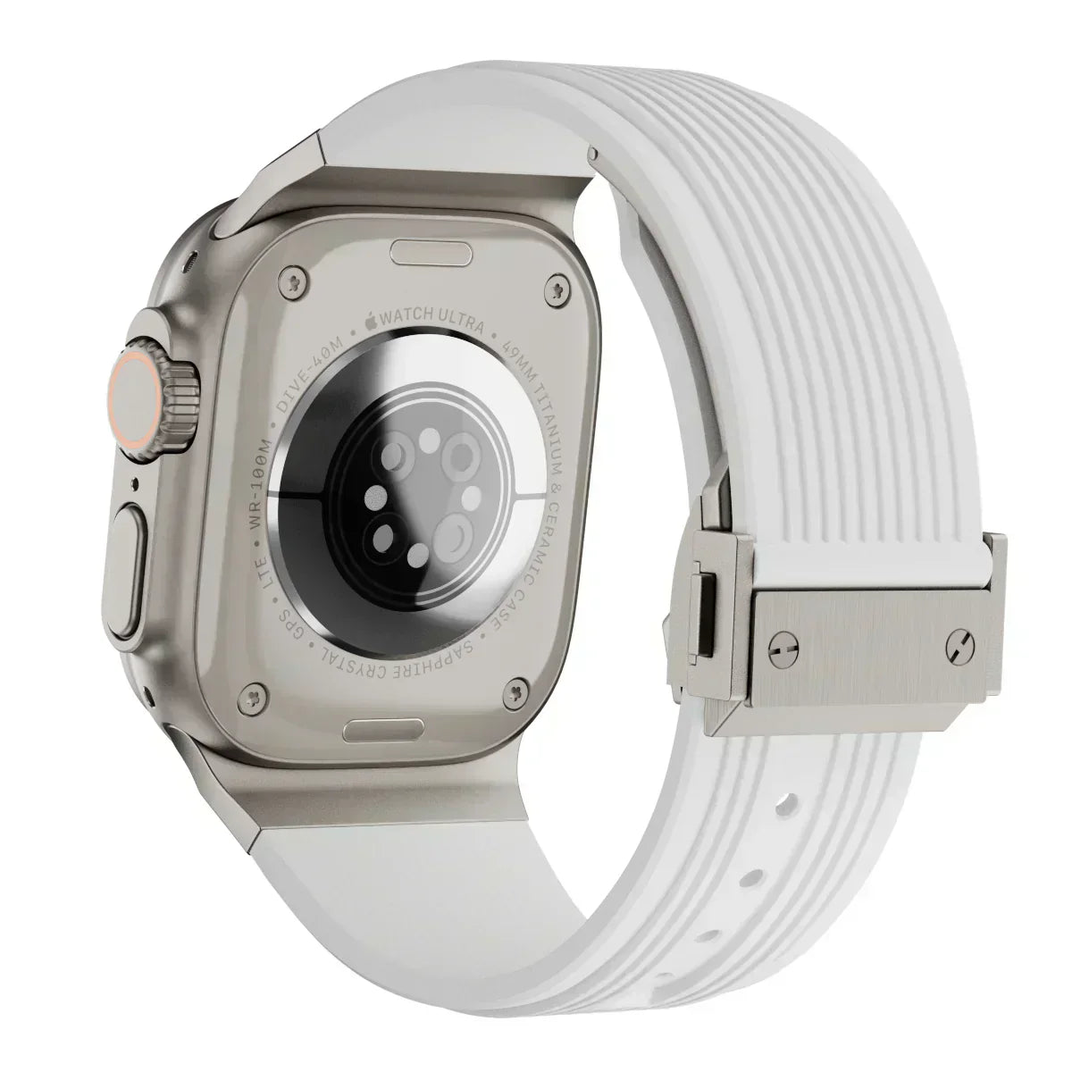 NovaFlex Silikon Kordon Apple Watch 42 ila 49mm Modelleri için | Lersk