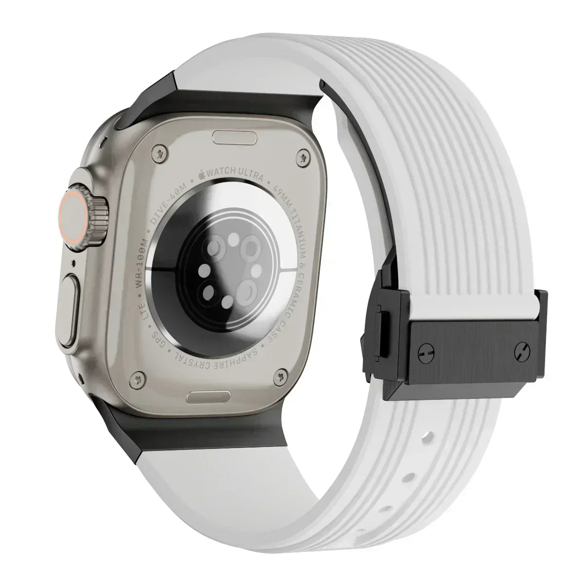 NovaFlex Silikon Kordon Apple Watch 42 ila 49mm Modelleri için | Lersk