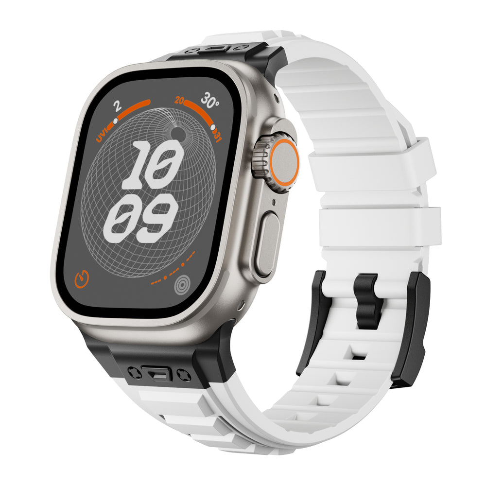 TacFlex | Meget elastisk taktisk silikonerem til Apple Watch | Lersk