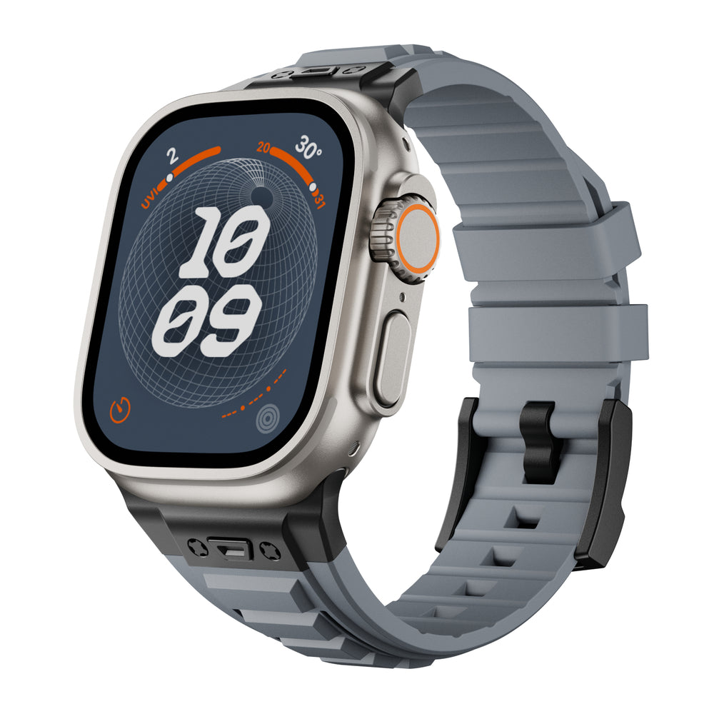 TacFlex | Meget elastisk taktisk silikonerem til Apple Watch | Lersk