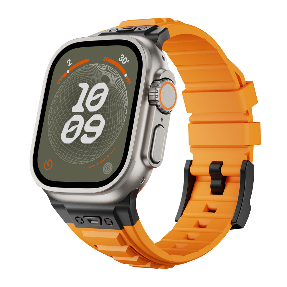TacFlex | Meget elastisk taktisk silikonerem til Apple Watch | Lersk