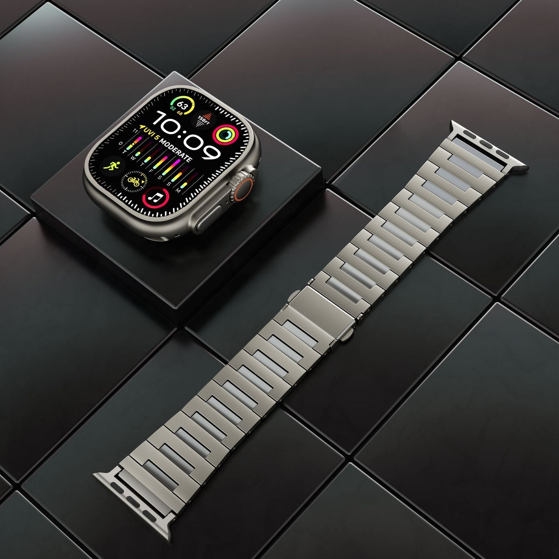 Arden Titanarmband für Apple Watch | Lersk