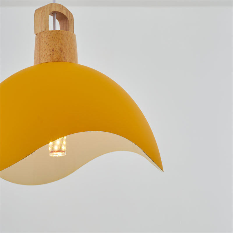 Noctara Vintage Pendant Light in Black Matte Metal | Lersk