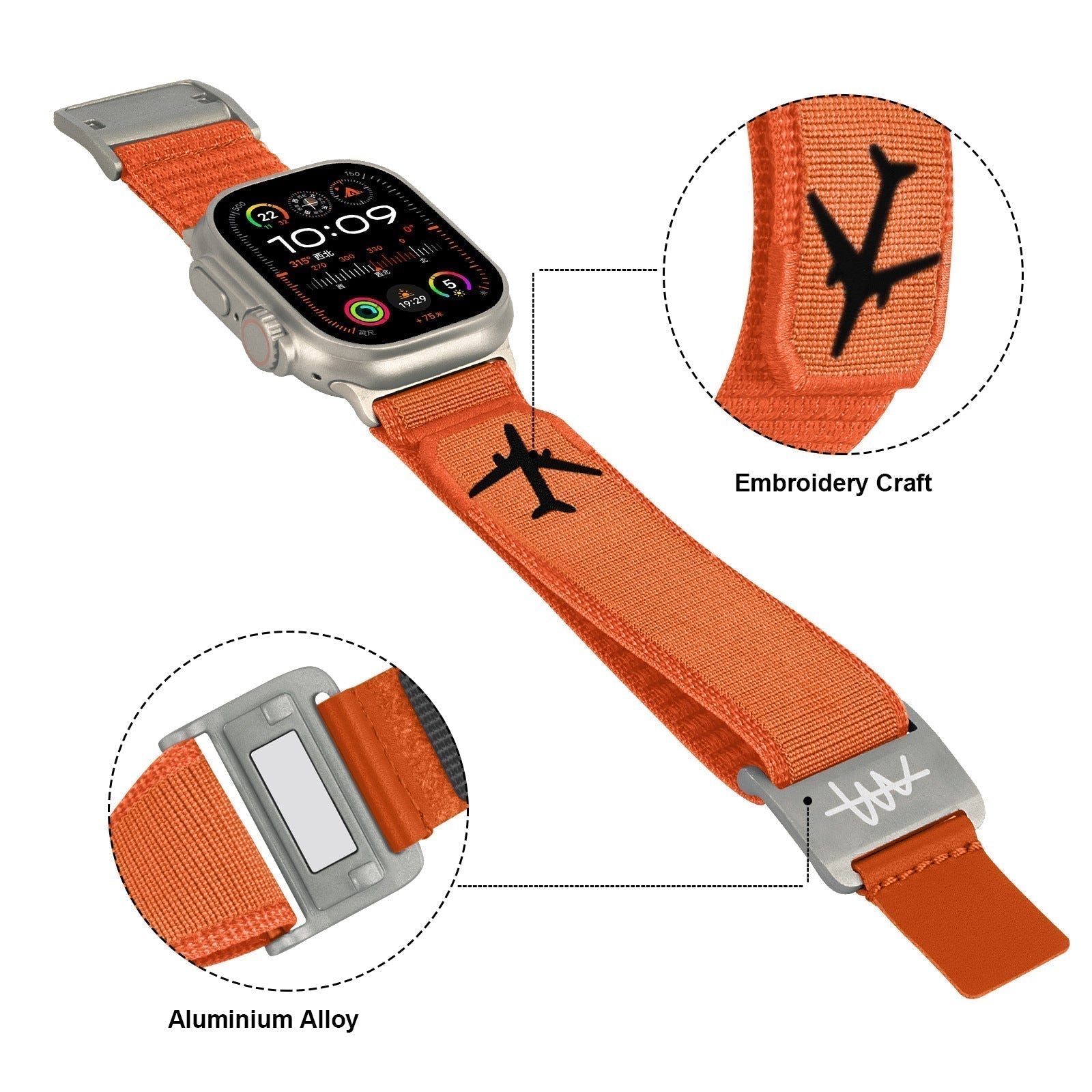 Summit Magnetic Nylon Band for Apple Watch | Lersk