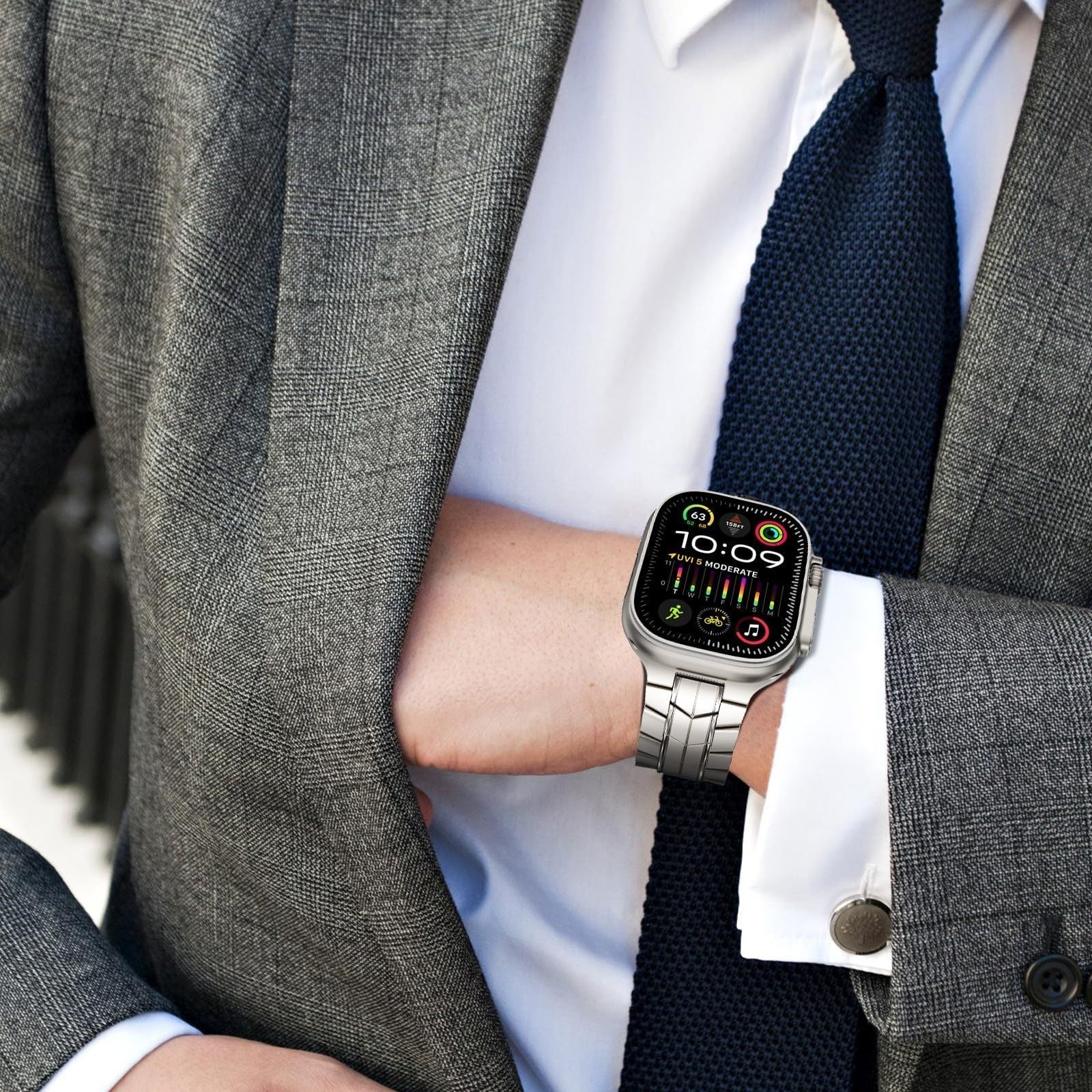 Ochranný pásek z titanové slitiny Averon pro Apple Watch | Lersk