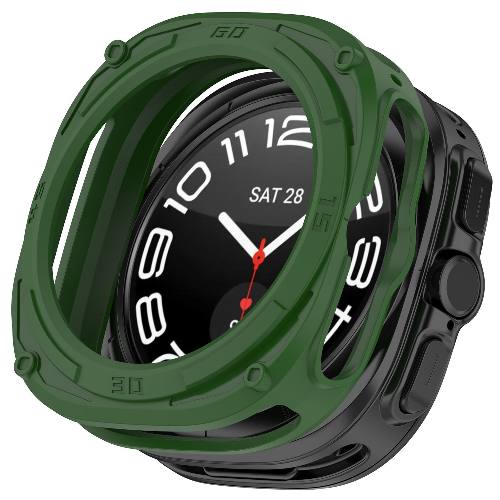 Coque creuse résistante aux chocs Kirrea en TPU pour Samsung Watch Ultra 47mm | Lersk
