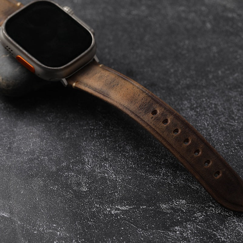 Vellaro handgefertigtes italienisches Lederarmband für Apple Watch | Lersk