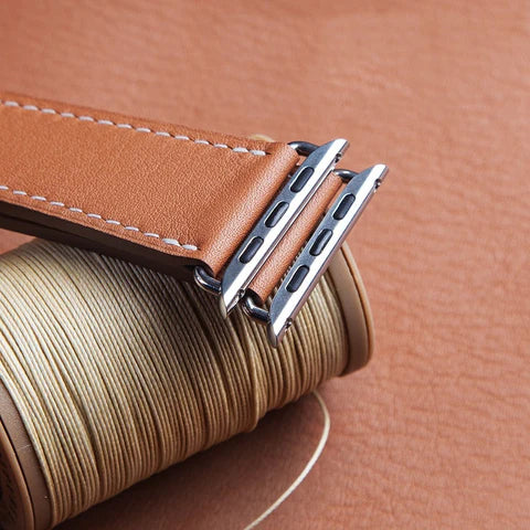 Marvelle | Hand-Stitched Genuine Leather Strap for Apple Watch | Lersk