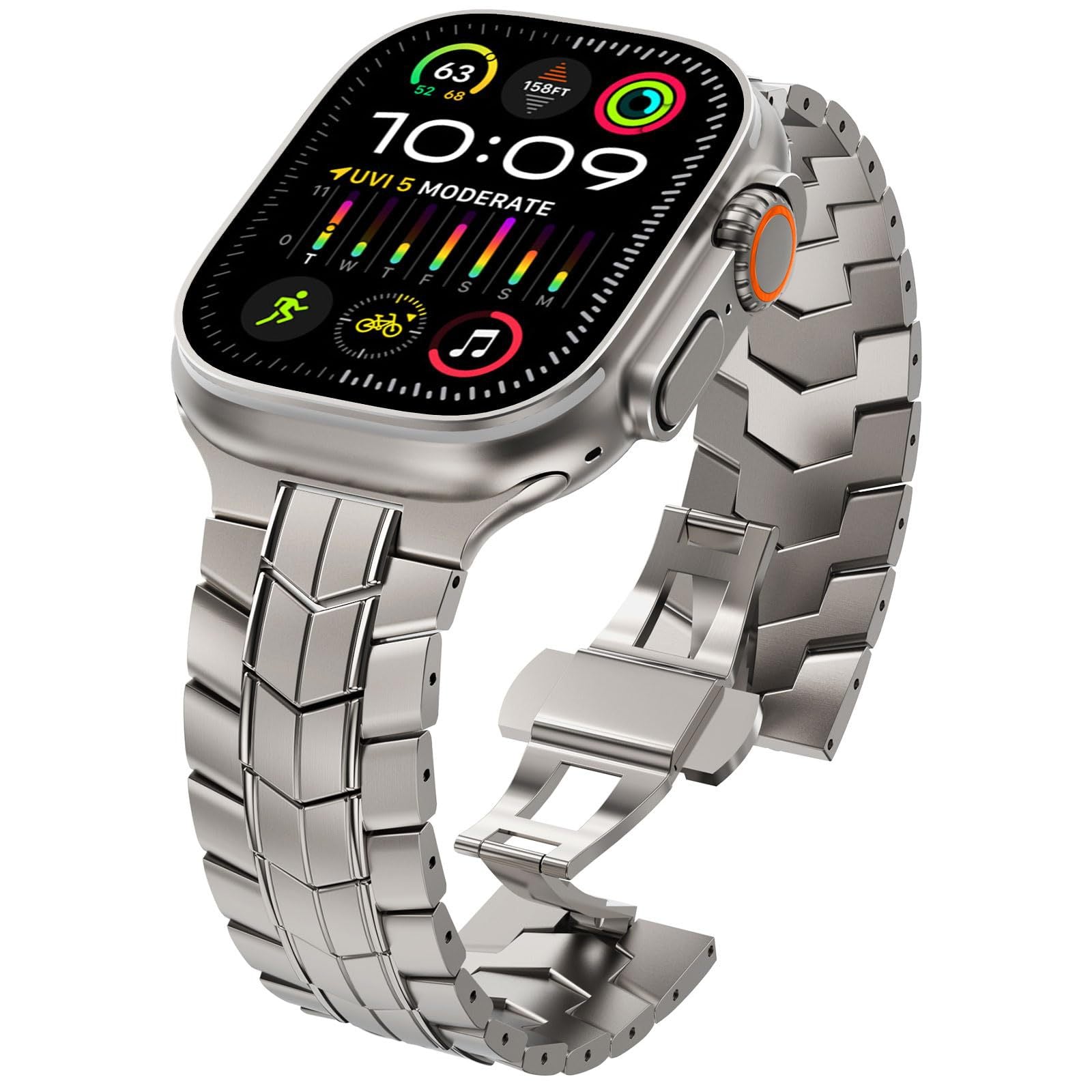 Ochranný pásek z titanové slitiny Averon pro Apple Watch | Lersk