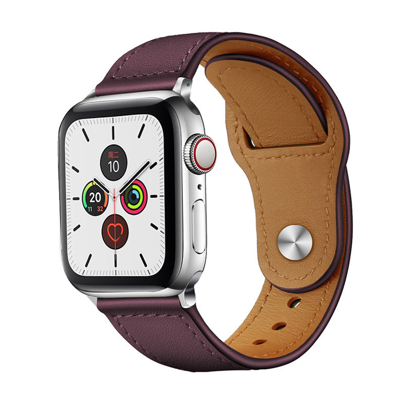 Rowen læderrem til Apple Watch | Lersk