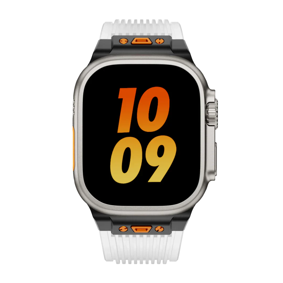 Avenza | Klar silikonerem til Apple Watch | Lersk