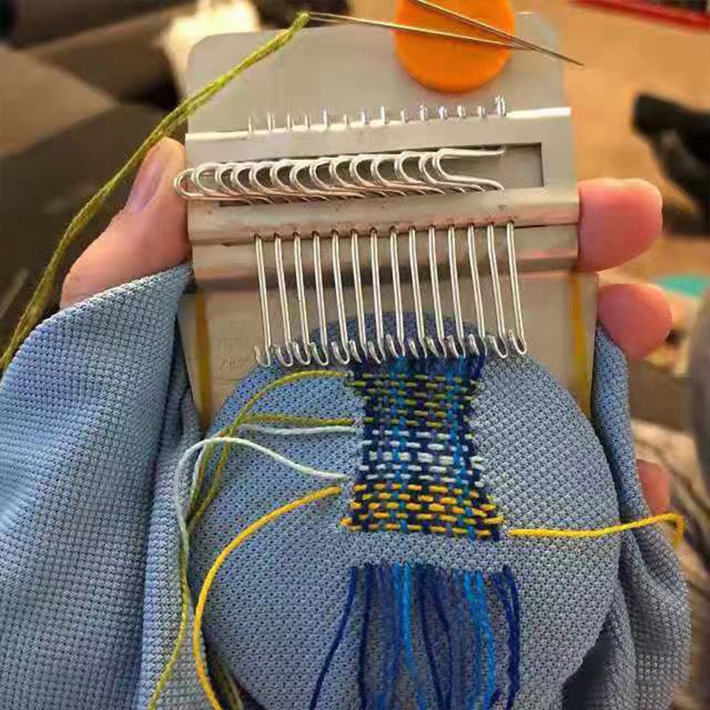 Essential Darning Weaving Loom Kit For Household Sewing And Delicate Repairs Everyday | Lersk