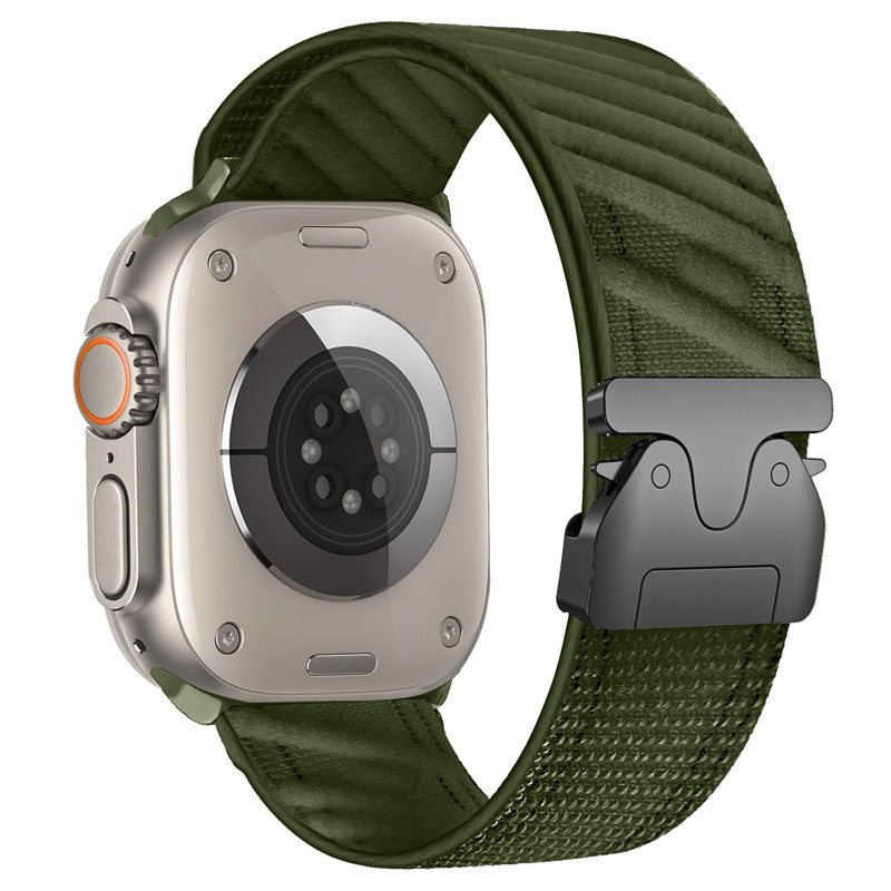 Řemínek Marlowe z nylonového kepru s přezkou na padák pro Apple Watch | Lersk