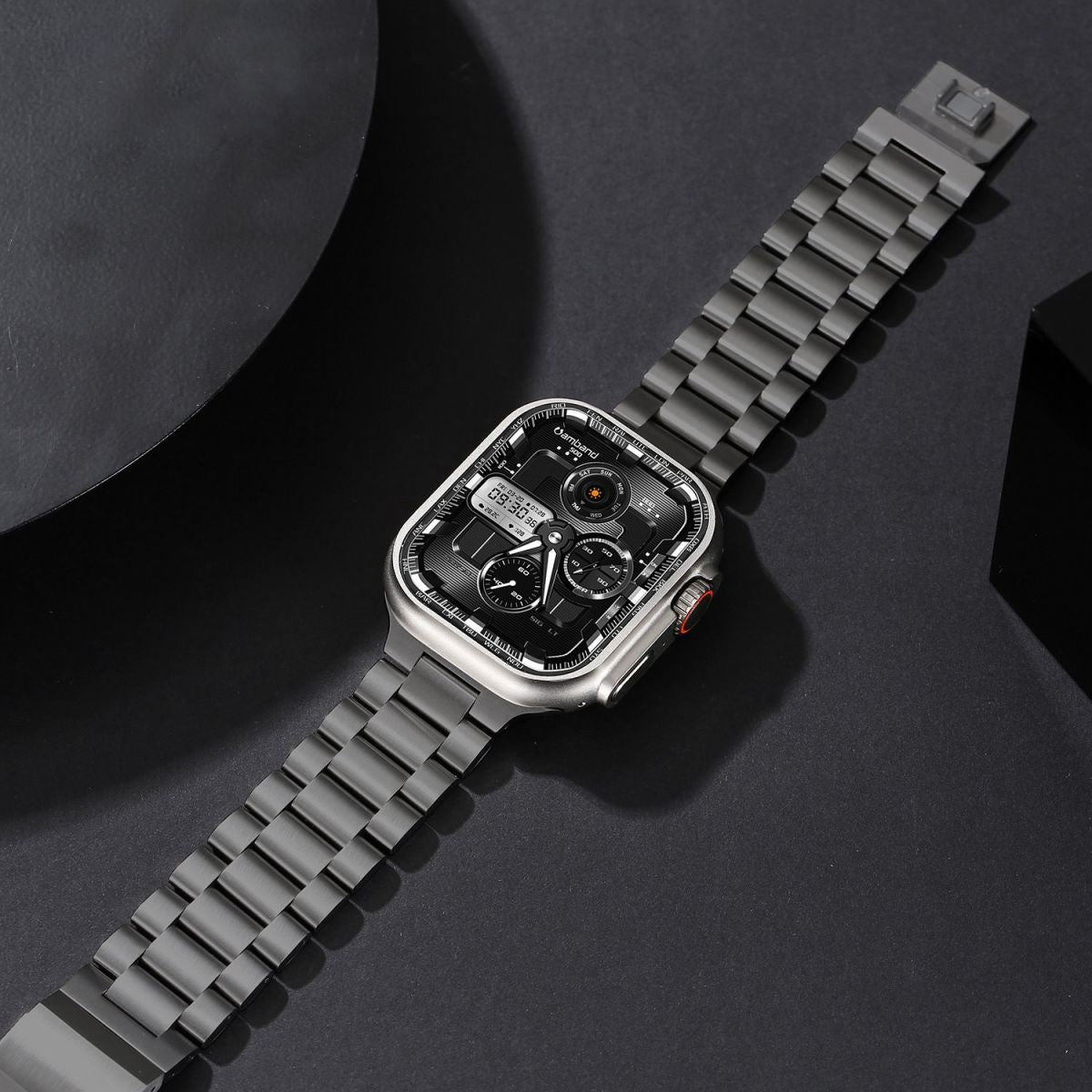 Kirrea Stainless Steel Watch Band Compatible With Apple Watch | Lersk
