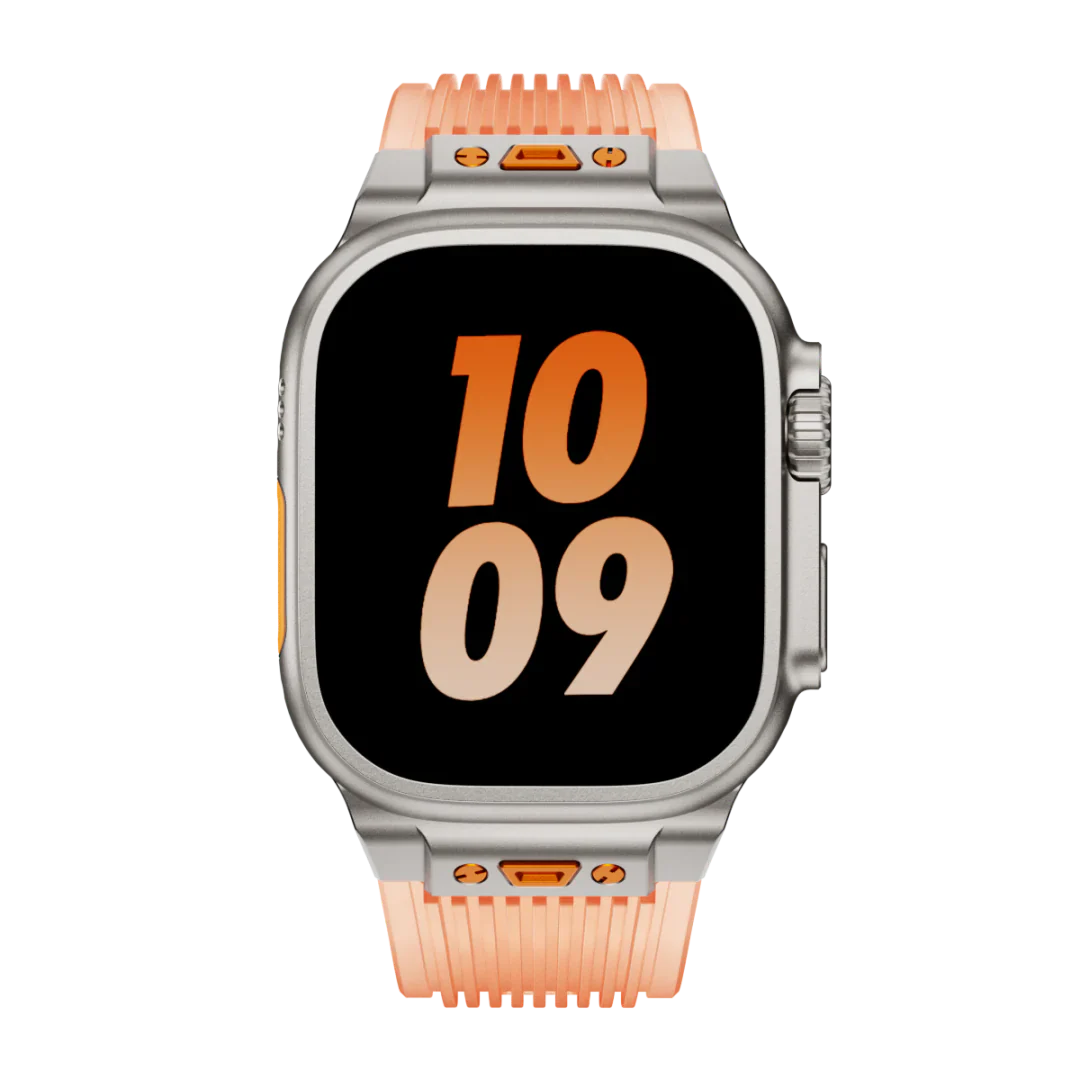 Avenza | Klar silikonerem til Apple Watch | Lersk