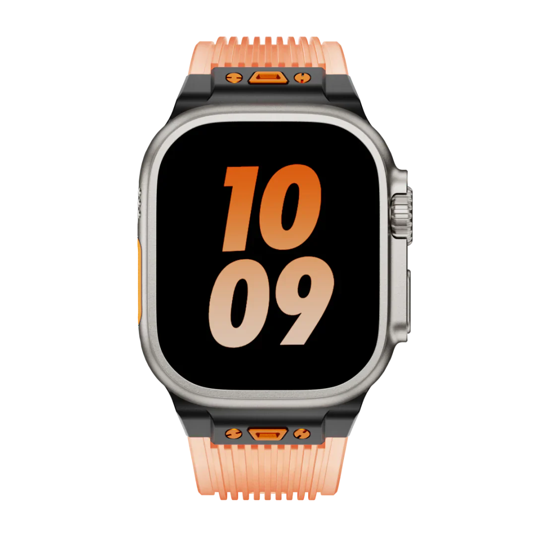 Avenza | Klar silikonerem til Apple Watch | Lersk