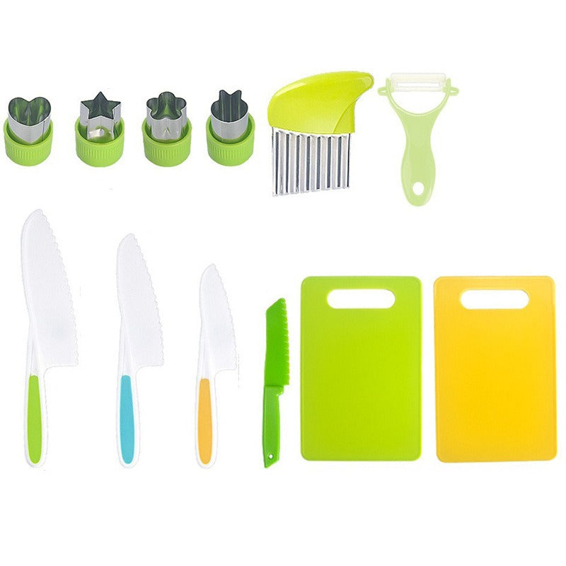 Conjunto de Cozinha para Crianças KidoChef 12 Peças para Pequenos Jovens Chefs | Lersk