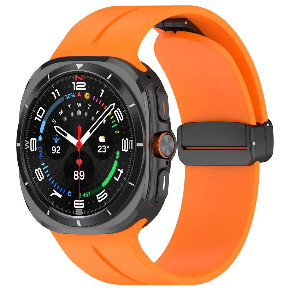 Nuvio Silicone Magnetic Strap for Samsung Galaxy Watch Ultra | Lersk