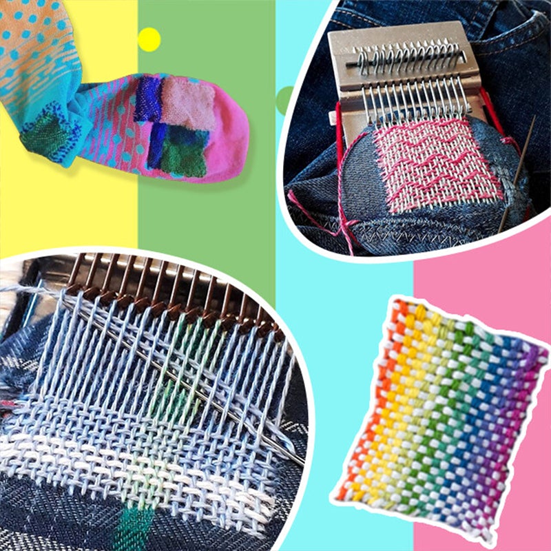 Essential Darning Weaving Loom Kit For Household Sewing And Delicate Repairs Everyday | Lersk