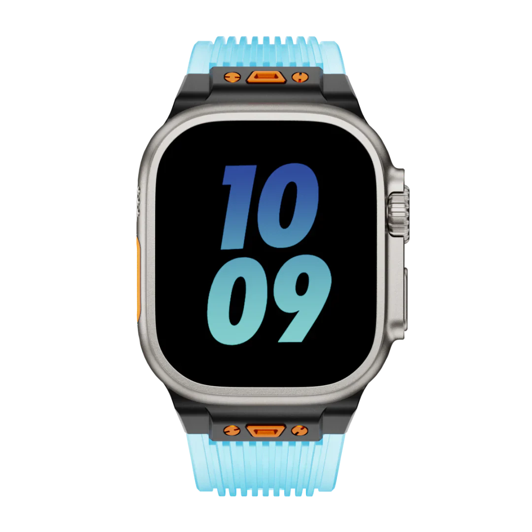 Avenza | Klar silikonerem til Apple Watch | Lersk