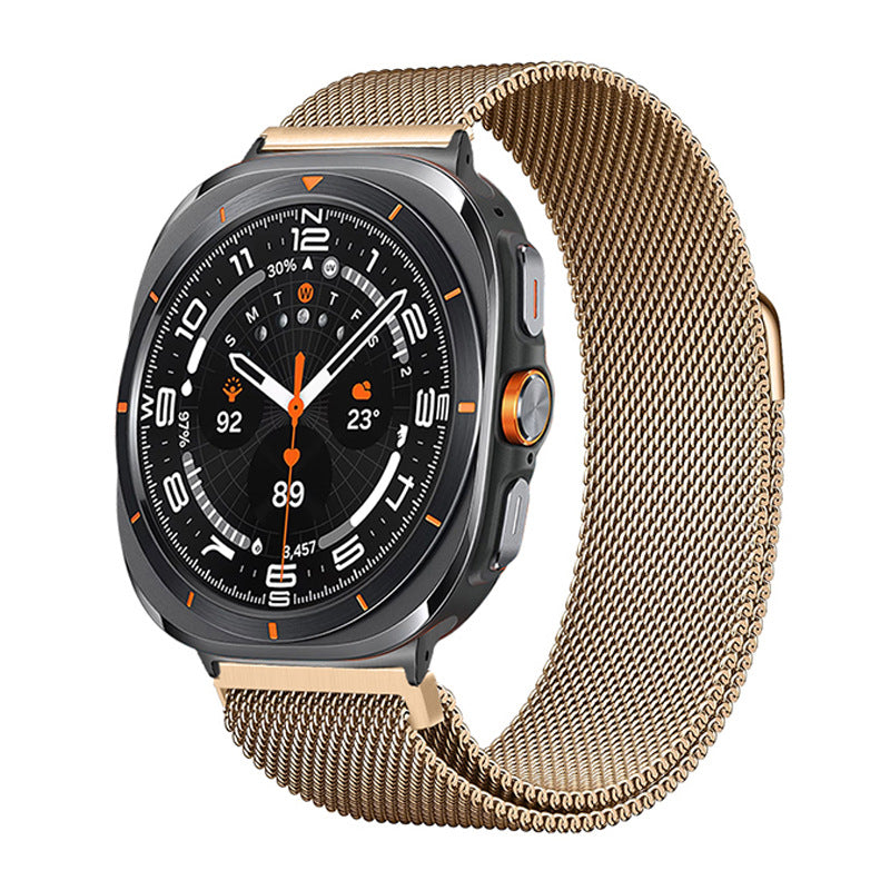 Bracelet AvraLux Milanese Loop avec fermoir magnétique pour Samsung Watch Ultra | Lersk