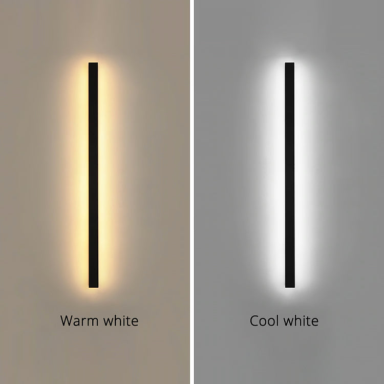 FjordLuma Nordic Wasserdichte Wandleuchte mit sanftem LED-Leuchten | Lersk