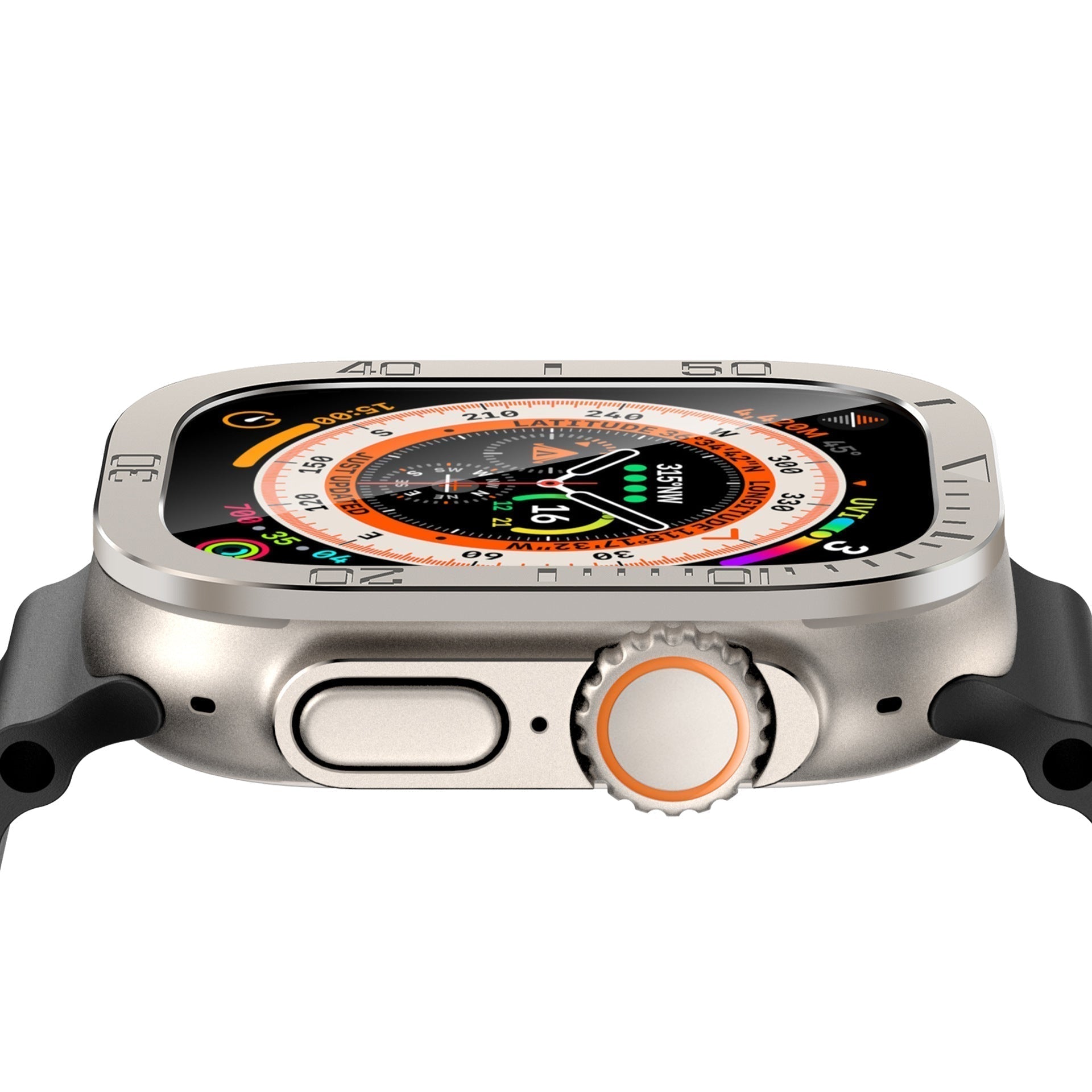 Vellon Full Coverage Tempered Glass Screen Protector for Apple Watch Ultra and Ultra 2 | Lersk