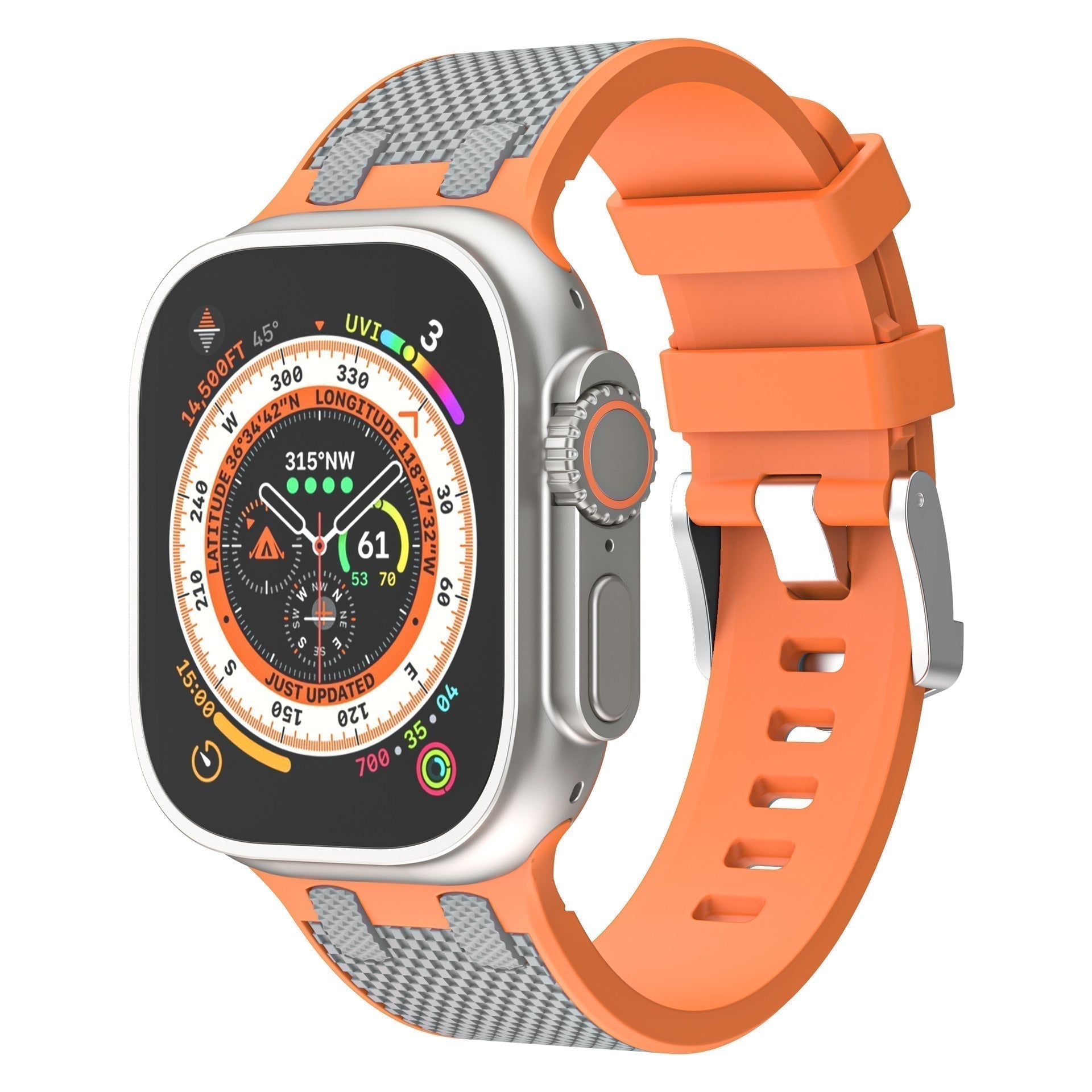 Kivra Dual-Tone Silikonarmband für Apple Watch | Lersk