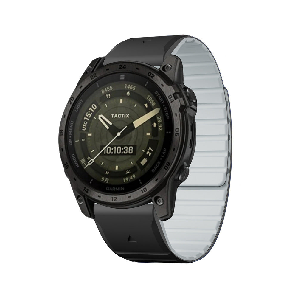 Cinturino in silicone magnetico compatibile con orologi Garmin | Lersk