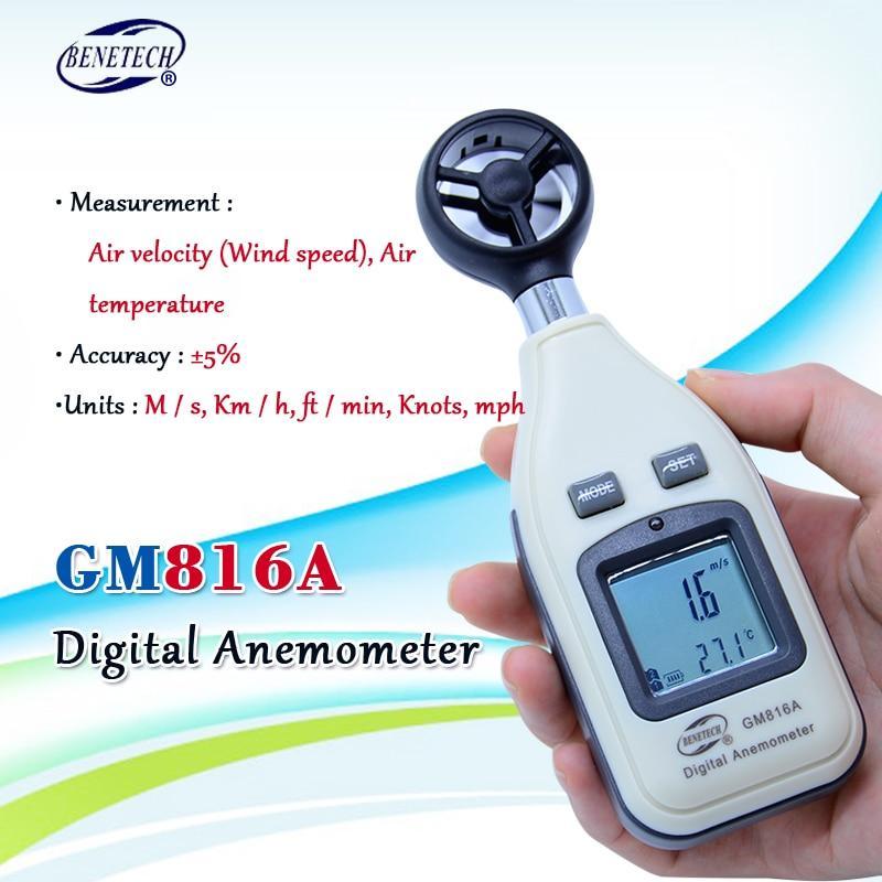 ZephyrPro Handheld Wind Speed Meter With Backlit LCD | Lersk