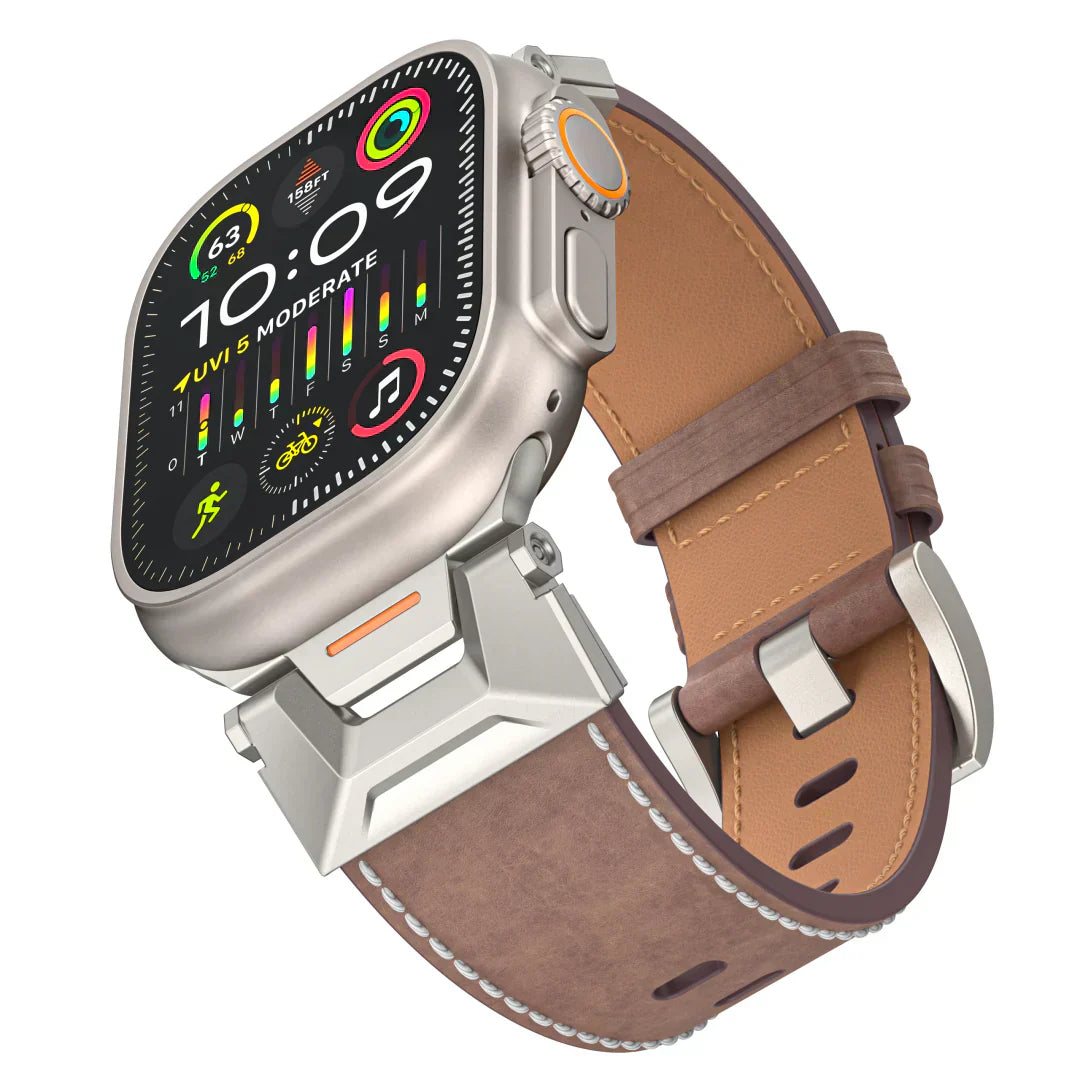 Rivora Leather Band For Apple Watch | Lersk