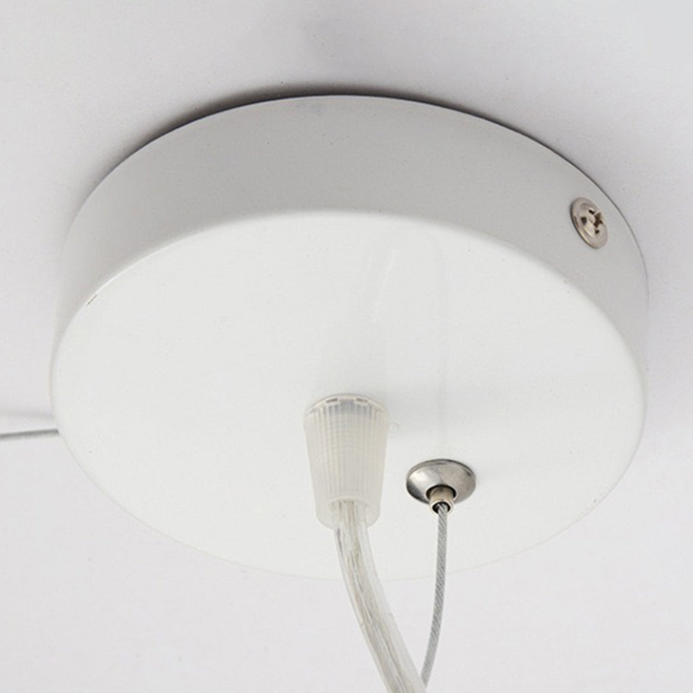 AstraLumen Cloud LED Pendant Light in White PVC Cotton | Lersk